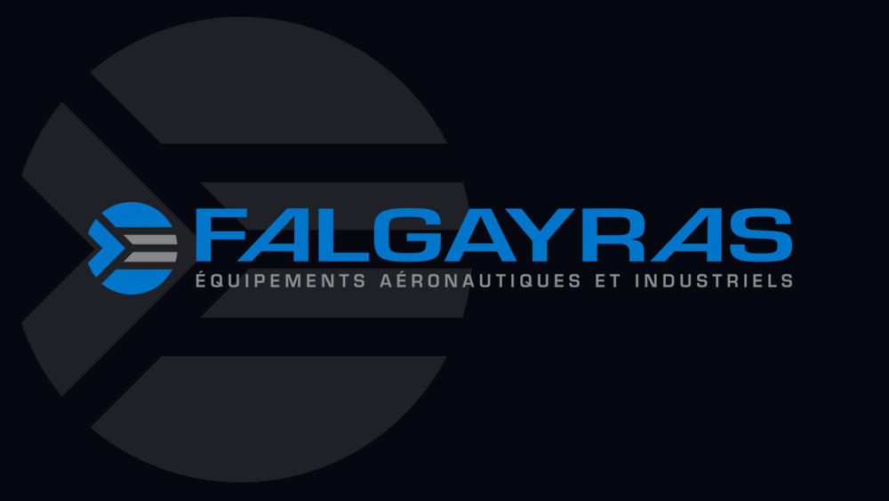 Création du logo FALGAYRAS - Equipements aéronautiques et industriels - Toulouse