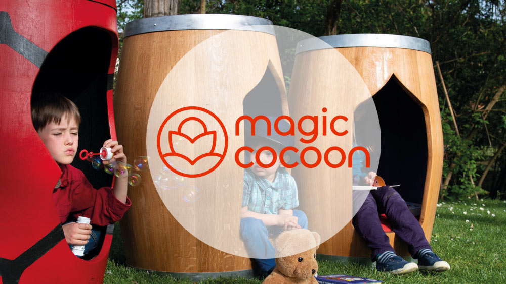 Création du logo MAGIC COCOON - Cabanes à histoires - Toulouse